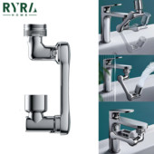 Noua robinet cu extensie multifuncțională 1080°, robinet universal rotativ de economisire a apei, unelte pentru baie, accesorii de bucătărie pentru baie