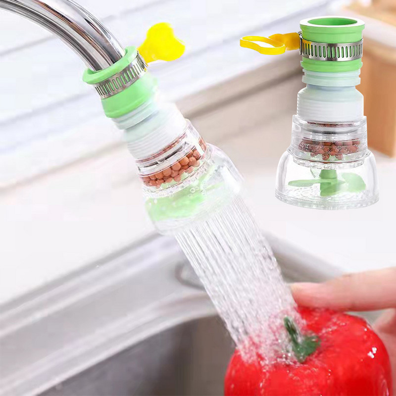 Rotacija za 360 Produžetak za slavinu Fleksibilno crijevo Silikonska cijev Univerzalno sučelje Crijevo za slavinu za vodu Kuhinjska mlaznica Filter