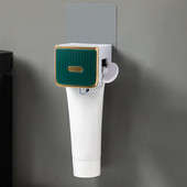 Automatski dozator paste za zube Montaža na zid Kupaonica Kupaonski dodaci Vodootporni istiskivač paste za zube Držač četkice za zube