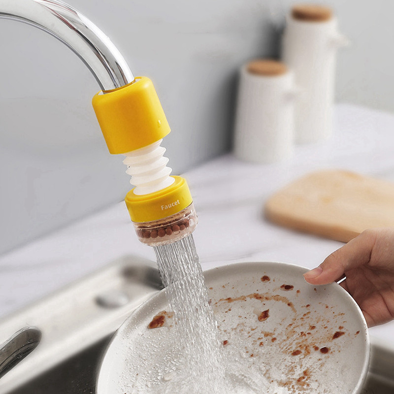 Vonios kriauklės antgalis maišytuvo ilgintuvas Guminis elastingas vandens čiaupo prailginimas virtuvės maišytuvo priedai vaikams Vaikų rankų plovimas