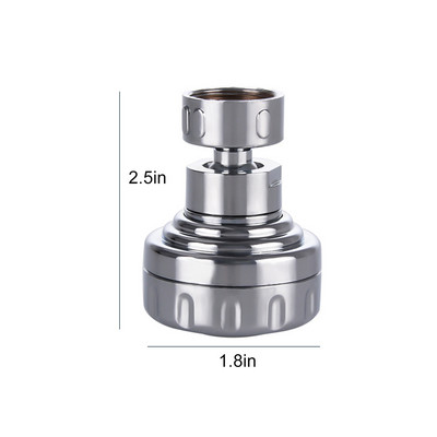 Filtru universal pentru stropire a robinetului cu 360 de grade Filtru de apă cu pulverizare Spălare robinet duză Cap de extensie pentru bazin Adaptor de bucătărie Pulverizator flexibil Chiuvetă cu barbotare