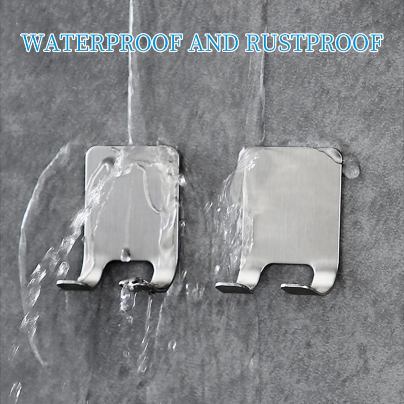 Nerūdijančio plieno besiūlis skutimosi laikiklio kablys Lipnus skutimosi skustuvo laikiklis vonios kambario laikiklis