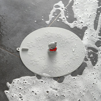 Cartoon Duck Deodorant Κάλυμμα αποχέτευσης δαπέδου Βύσμα νεροχύτη, Αντιφρακτική Μπάνιο Μπανιέρα Νεροχύτης Πισίνας Πώμα μαλλιών Αποχέτευση αποχέτευσης