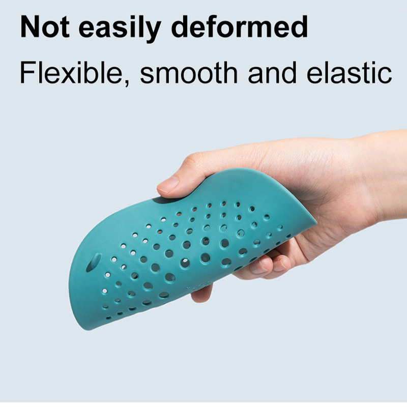 1PCS Силиконова цедка за мивка Капак за подов канал за баня Колектор за отпадъци Универсален мрежест филтър против запушване Кухненски аксесоари