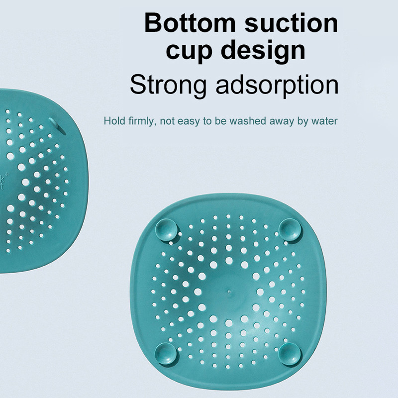 1PCS Силиконова цедка за мивка Капак за подов канал за баня Колектор за отпадъци Универсален мрежест филтър против запушване Кухненски аксесоари