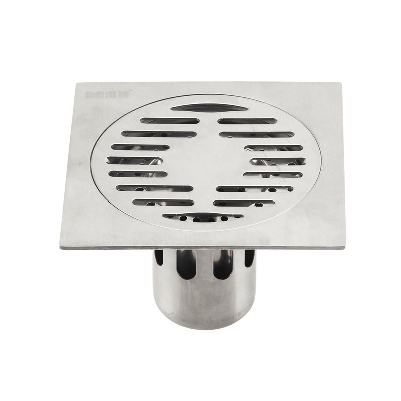 10 * 10 cm nerūdijančio plieno grindų kanalizacija nuo kvapo šalinimo kanalizacija vonia, gruntas, nutekėjimas dušo filtro dangtis virtuvės vonios kambario priedai