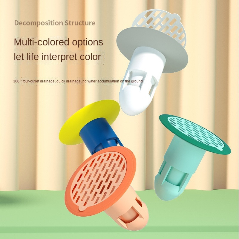 Grindų koštuvas plaukų gaudyklė Silikono plaukų kamštis dušo kanalizacijos užvalkalai vonios dušo kanalizacijos apsaugai su siurbimo taurelėmis