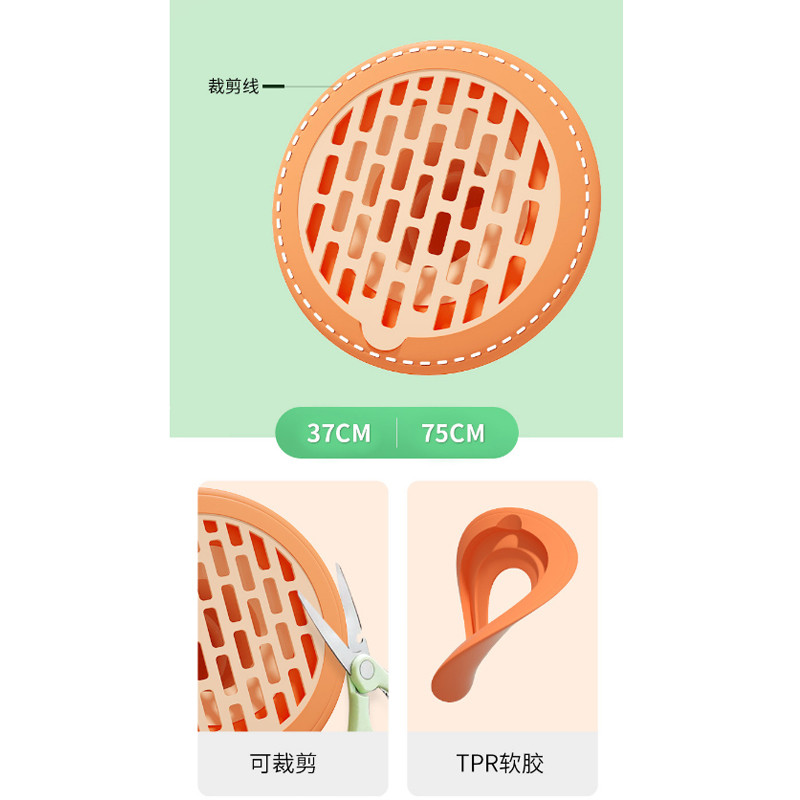 Grindų koštuvas plaukų gaudyklė Silikono plaukų kamštis dušo kanalizacijos užvalkalai vonios dušo kanalizacijos apsaugai su siurbimo taurelėmis