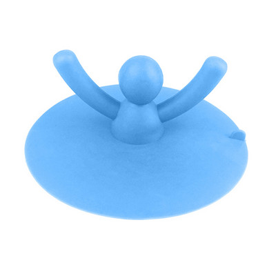 Запушалка за дренаж за душ Карикатура Хора Силиконова капачка за вана Хващачи за коса за подово пране Кухня Баня VC