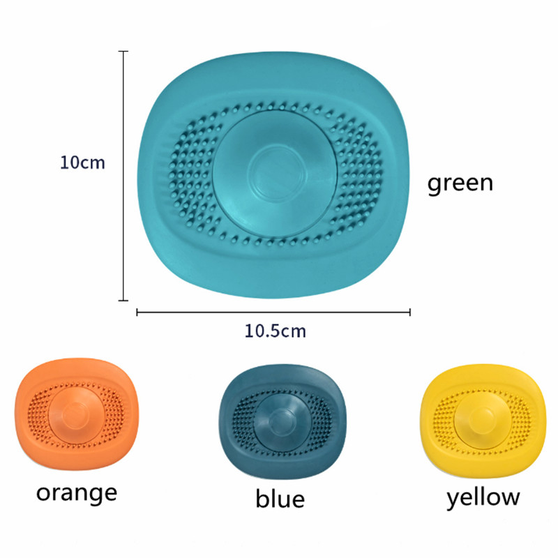 Vonios praustuvas dušo kanalizacija virtuvės kriauklės filtras silikoninis plaukų gaudiklis vonios kamštis kamštis kriauklės koštuvas ​priedas