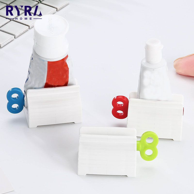 Dantų pastos spaustukas Dantų pastos laikiklis Daugiafunkcinis vamzdelio gniuždymo presas plaukų dažų kosmetikos kūrybinis dozatorius suspaudimo spaustukai