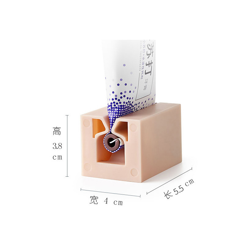 Dantų pastos dalytuvas Valcavimo vamzdelio spaustuvas Dantų kremo gręžimo reikmenys pastos preso spaustukas Dantų vonios ekstruderis dantų pastos dozatorius