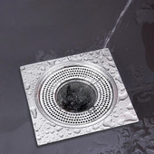 Plaukų gaudyklės kamštis nerūdijančio plieno vonia dušo išleidimo anga Filtro gaudyklė metalinė viela kriauklės sietelis virtuvės vonios kambario priedai