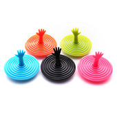 Творческа малка тапа за мивка за палми Капак за канализационна подова канализация Капак за блокиране на водата в басейна Комплект аксесоари за баня Завеса за душ