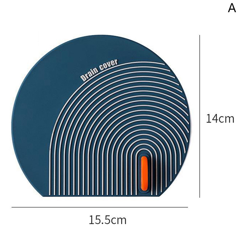 Капаци за оттичане на душ PVC подов сифон Душ Уловител за косми Баня Филтър за кухненска мивка Домашен дезодорант Защитен от насекоми подов капак
