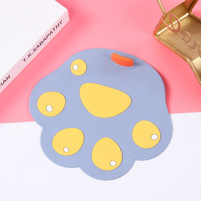 Карикатура Котешка лапа Силиконов подов канал за баня Капак на филтъра Капак на филтъра за мивка Кухня Канализация Душ Дренаж Цедка Запушалка за коса