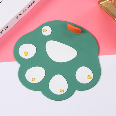 Карикатура Котешка лапа Силиконов подов канал за баня Капак на филтъра Капак на филтъра за мивка Кухня Канализация Душ Дренаж Цедка Запушалка за коса