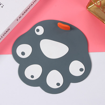 Карикатура Котешка лапа Силиконов подов канал за баня Капак на филтъра Капак на филтъра за мивка Кухня Канализация Душ Дренаж Цедка Запушалка за коса