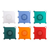 Силиконов уловител за многократна употреба, лесен за почистване, плоска цедка, капак за подов дренаж за кухня, баня, вана