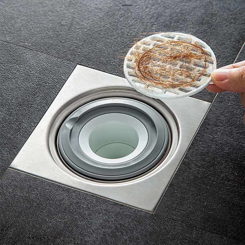 Buitinių nuotekų dezodorantas, vabzdžiams atsparus grindų kanalizacijos dangtis, dezodorantas.