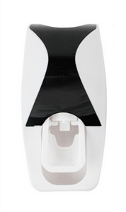 Automatinis vonios kambario aksesuarų rinkinys dantų pastos dozatorius sieninis laikiklis Dulkėms atsparus dantų šepetėlio laikiklis sieninis laikymo stovo spaustukas