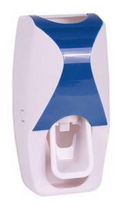 Automatinis vonios kambario aksesuarų rinkinys dantų pastos dozatorius sieninis laikiklis Dulkėms atsparus dantų šepetėlio laikiklis sieninis laikymo stovo spaustukas