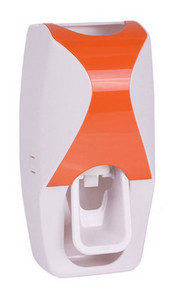 Automatinis vonios kambario aksesuarų rinkinys dantų pastos dozatorius sieninis laikiklis Dulkėms atsparus dantų šepetėlio laikiklis sieninis laikymo stovo spaustukas