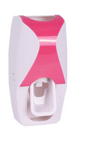 Automatinis vonios kambario aksesuarų rinkinys dantų pastos dozatorius sieninis laikiklis Dulkėms atsparus dantų šepetėlio laikiklis sieninis laikymo stovo spaustukas