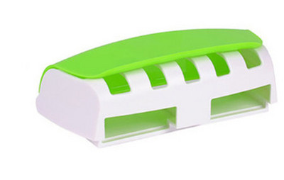 Automatinis vonios kambario aksesuarų rinkinys dantų pastos dozatorius sieninis laikiklis Dulkėms atsparus dantų šepetėlio laikiklis sieninis laikymo stovo spaustukas