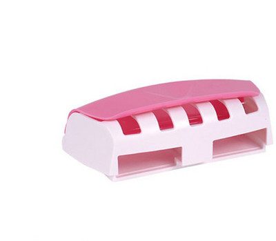 Automatinis vonios kambario aksesuarų rinkinys dantų pastos dozatorius sieninis laikiklis Dulkėms atsparus dantų šepetėlio laikiklis sieninis laikymo stovo spaustukas