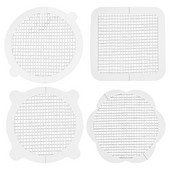 Dušo nusausinimo plaukų gaudyklė Vonios plaukų gaudyklė, skirta kanalizacijos grindims, kriauklės sietelis, tinklelis