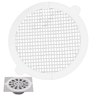 Dušo nusausinimo plaukų gaudyklė Vonios plaukų gaudyklė, skirta kanalizacijos grindims, kriauklės sietelis, tinklelis