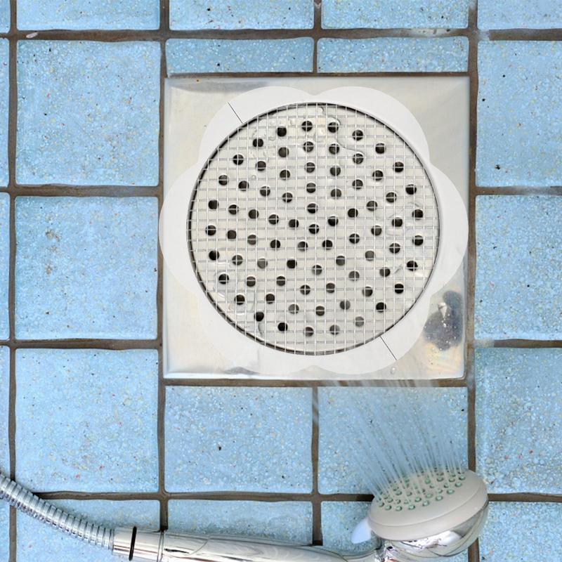 Dušo nusausinimo plaukų gaudyklė Vonios plaukų gaudyklė, skirta kanalizacijos grindims, kriauklės sietelis, tinklelis