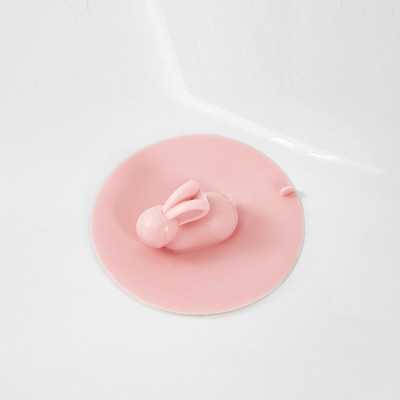 CartoonFloor Капак за дренаж Филтър за мивка за баня Силиконова подложка за дезодорант против запушване Запушалка за улавяне на косми Аксесоари за баня