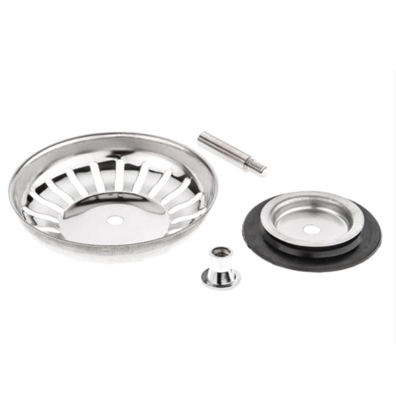 Първокласна кухненска мивка от неръждаема стомана Мивка Запушалка за отпадъци Цедка Цедка Филтър за боклук за коса и предотвратяване на блокиране