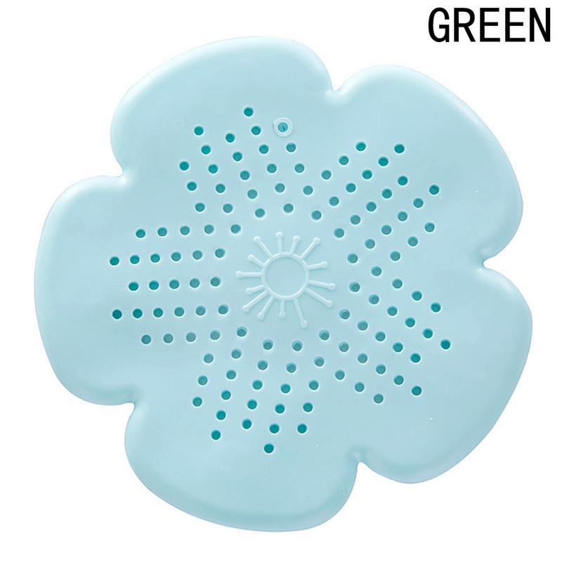 Силиконов филтър Вана Уловител за косми Запушалка Отвор за оттичане на душ Филтър Сифон Цедка за мивка за Баня Тоалетна Кухненски аксесоари