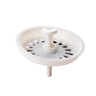 Цедка за кухненска мивка Уловител за косми Аксесоари за баня Запушалка за коса Пластмасова запушалка за оттичане от неръждаема стомана YH-460134