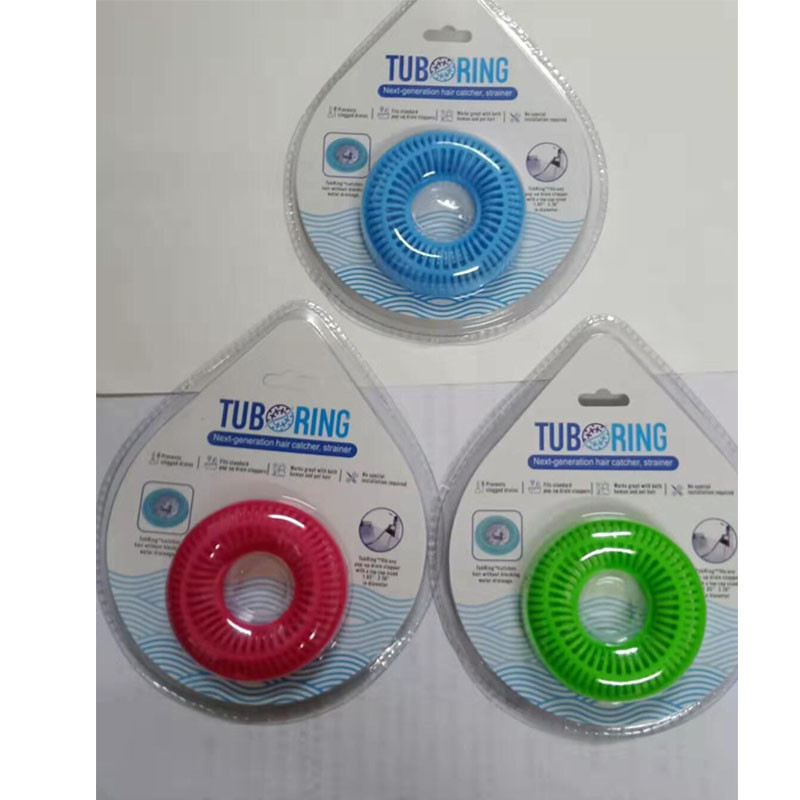 Кухненски филтър Силиконова синя цедка Канал за душ за баня Канал за мивка Капак за канализация Филтър за коса Аксесоари за баня