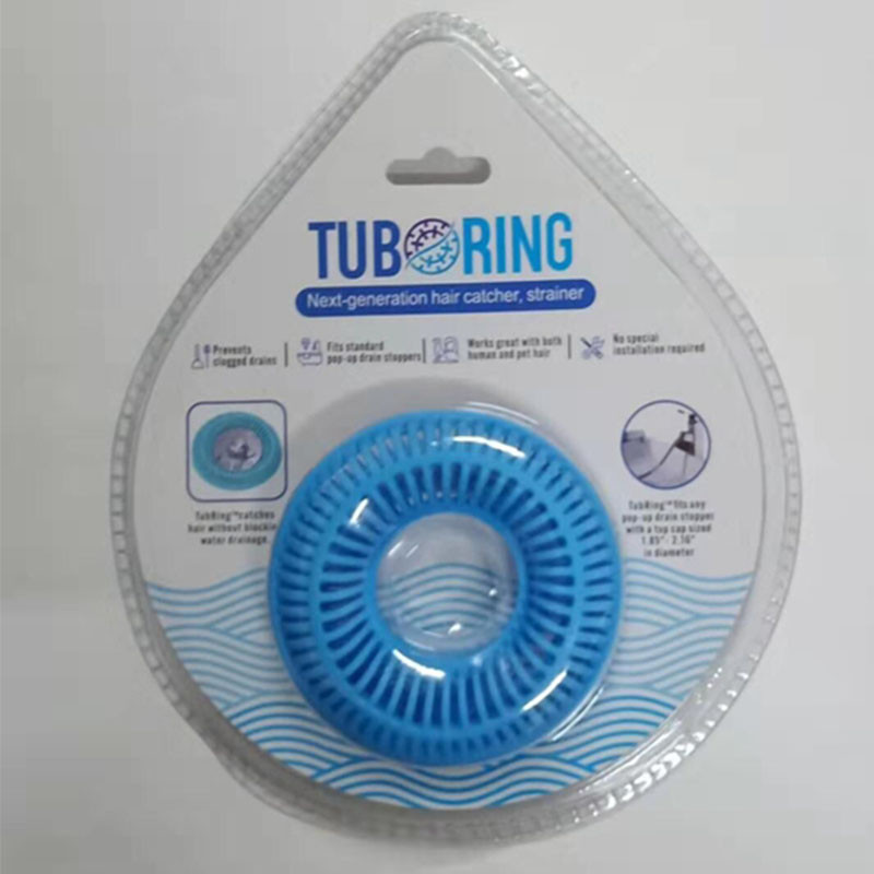 Кухненски филтър Силиконова синя цедка Канал за душ за баня Канал за мивка Капак за канализация Филтър за коса Аксесоари за баня
