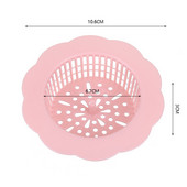 Кухненска мивка Филтър Екрана Подов канал Запушалка за коса ABS Под за баня Кухненска мивка Кръгла цедка за мивка против запушване