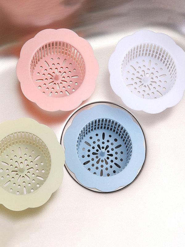 Кухненска мивка Филтър Екрана Подов канал Запушалка за коса ABS Под за баня Кухненска мивка Кръгла цедка за мивка против запушване