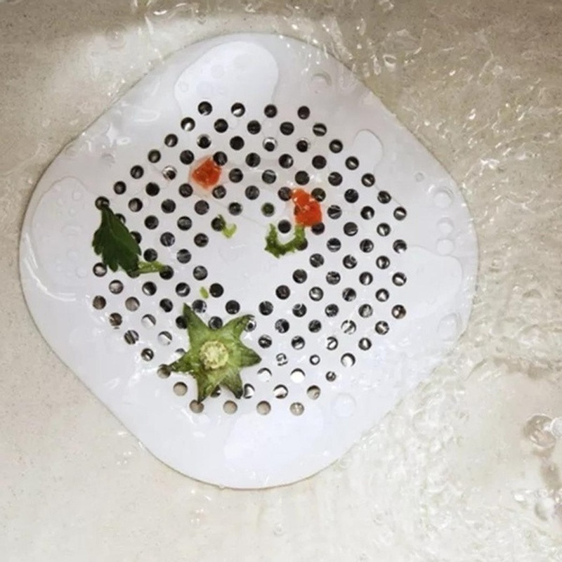 Сифонов канал за душ Силиконов филтър за кухненска мивка Филтър за улавяне на косми Аксесоари за баня Цедка за вана Филтър за изтичане на канализация