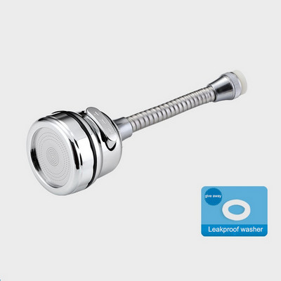 Кран за кухненски кран 3 нива Регулиране на 360 градуса завъртане Гъвкав аератор Дифузор Дюза за кран Филтрирани аксесоари за кран