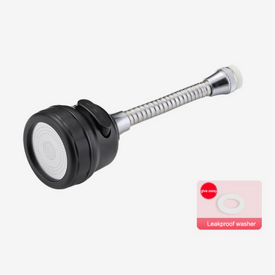 Кран за кухненски кран 3 нива Регулиране на 360 градуса завъртане Гъвкав аератор Дифузор Дюза за кран Филтрирани аксесоари за кран