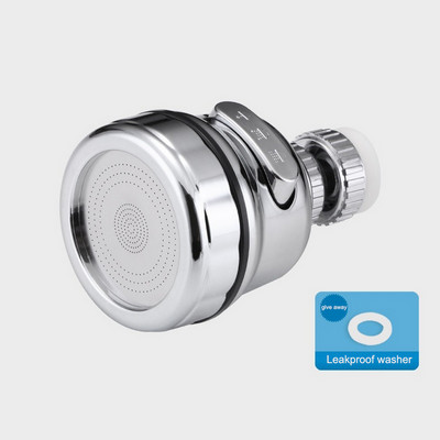 Кран за кухненски кран 3 нива Регулиране на 360 градуса завъртане Гъвкав аератор Дифузор Дюза за кран Филтрирани аксесоари за кран