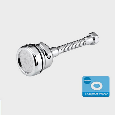 Кран за кухненски кран 3 нива Регулиране на 360 градуса завъртане Гъвкав аератор Дифузор Дюза за кран Филтрирани аксесоари за кран