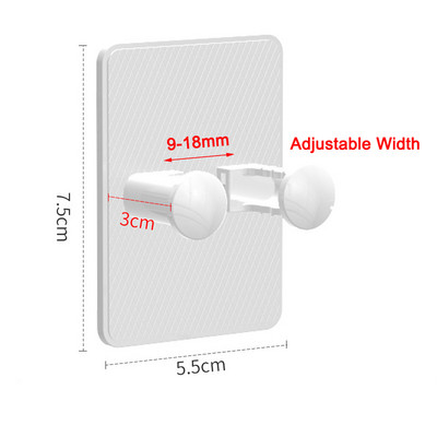 Държач за бръснач Душ Стена Държач за бръснач Поставка за съхранение Мъжки рафт за самобръсначка Баня Стенна кука Закачалка Кухненска лепилна кука Стена