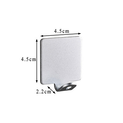 Дозатор за самобръсначка Преносим водоустойчив влагоустойчив 45*63MM 304 Органайзер за баня от неръждаема стомана Поставка за четка за зъби 1 бр.