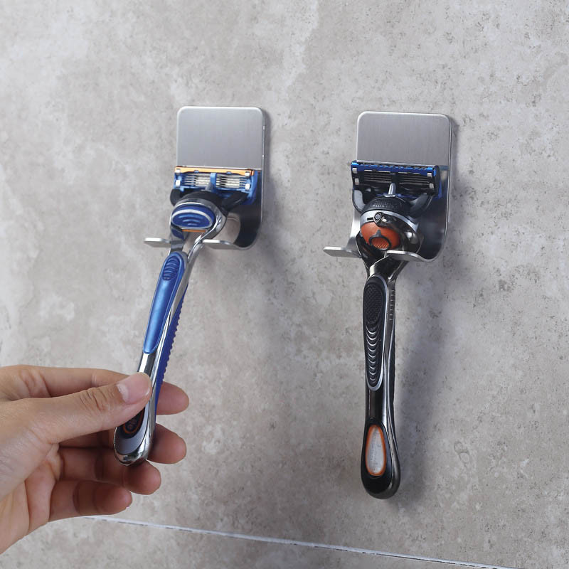 Дозатор за самобръсначка Преносим водоустойчив влагоустойчив 45*63MM 304 Органайзер за баня от неръждаема стомана Поставка за четка за зъби 1 бр.