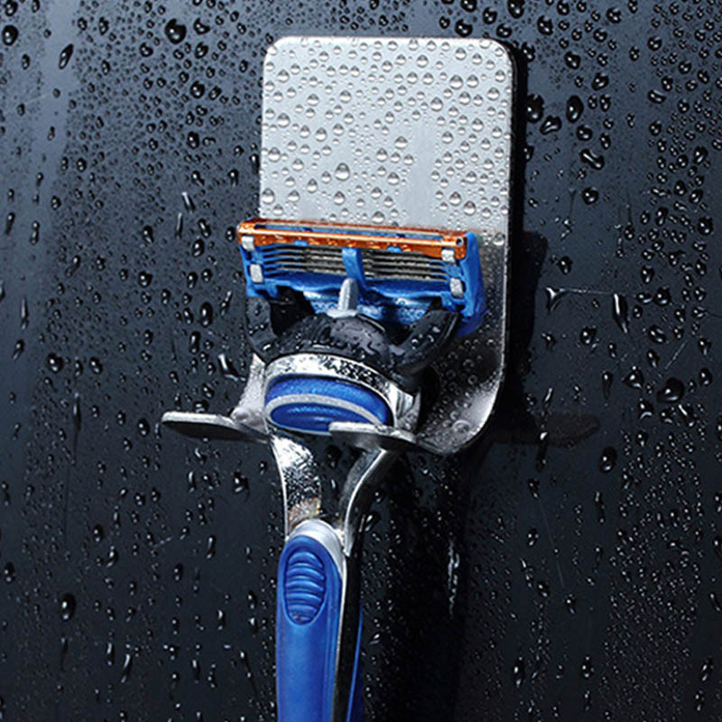 Дозатор за самобръсначка Преносим водоустойчив влагоустойчив 45*63MM 304 Органайзер за баня от неръждаема стомана Поставка за четка за зъби 1 бр.